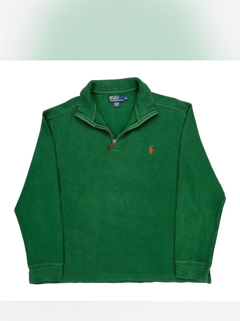 Ralph Lauren Green Polo by Ralph Lauren Crewneck Sweatshirt